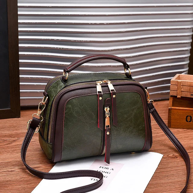 Yogodlns Crossbody Bags For Women PU Leather New High Quality Ladies Fashion Solid Color Bag Female Designer Shoulder Bag