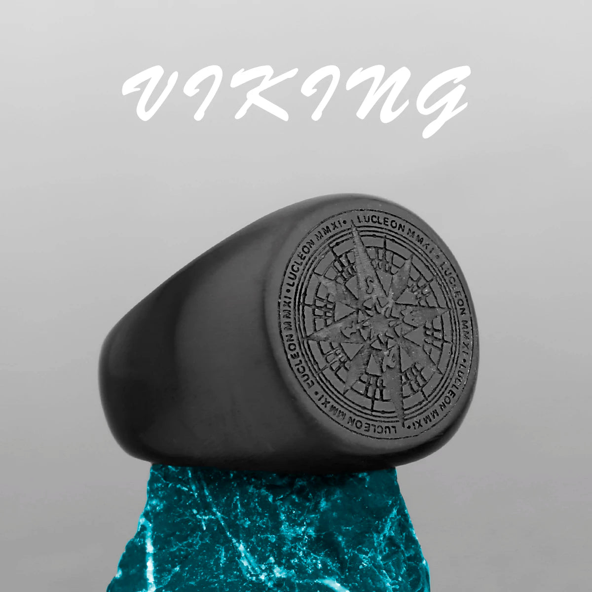 خاتم فايكنج نورديك من الفولاذ المقاوم للصدأ مرساة بوصلة شجرة الحياة فايكنج رون الذئب خاتم للرجال والنساء مصنع مجوهرات بالجملة