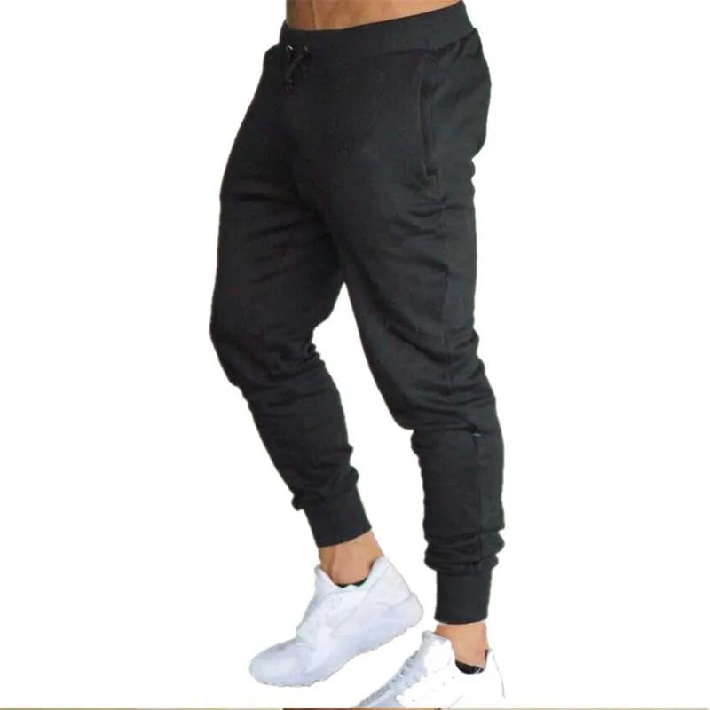 Men's Casual Sweatpants Fleece Sports Pants Unisex Fashion Solid Loose Trousers Streetwear Autumn Winter Jogging Fitness Pants