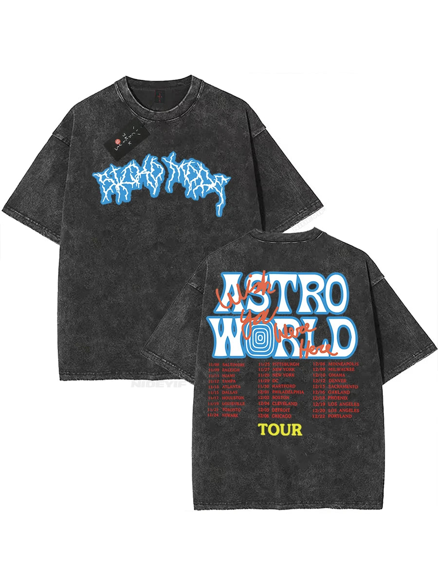 تي شيرت رجالي ونسائي كبير الحجم مصنوع من القطن بنسبة 100%، تي شيرت هيب هوب مغسول بأكمام قصيرة من كاكتوس جاك، تي شيرتات هدايا، انظر إلى أمي، يمكنني الطيران K39