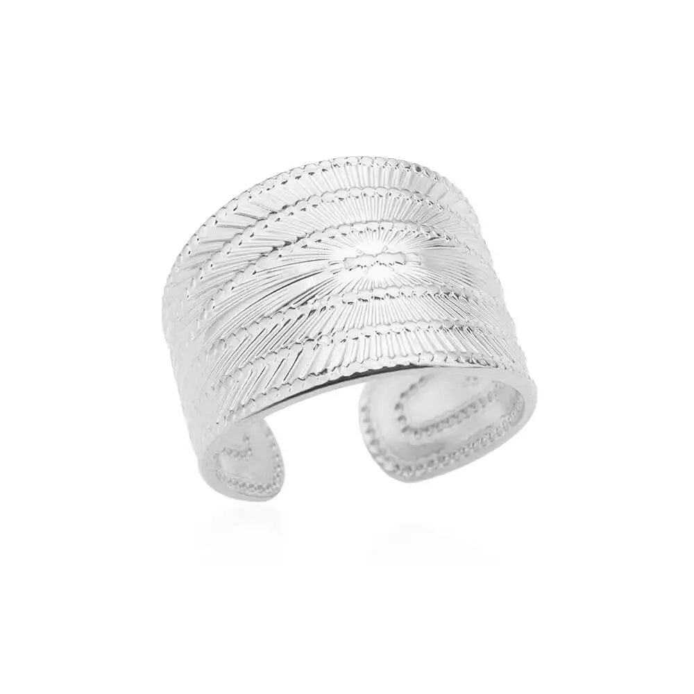 40 خاتمًا أنيقًا للنساء، خواتم من الفولاذ المقاوم للصدأ، خواتم كلاسيكية ذهبية اللون قابلة للتعديل، مجوهرات زفاف أنيقة، هدية، شحن مجاني