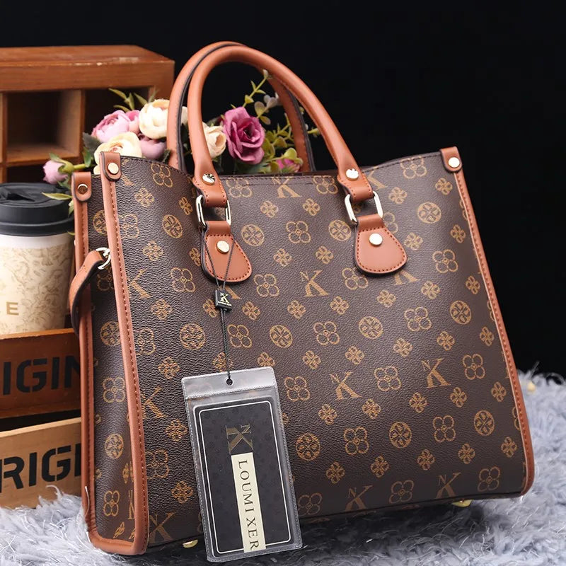 حقيبة نسائية فاخرة من ماركة خفيفة الوزن، إصدار 2025 الجديد، أنيقة وعملية، حقيبة كتف واحدة كروسبودي فاخرة ذات سعة كبيرة