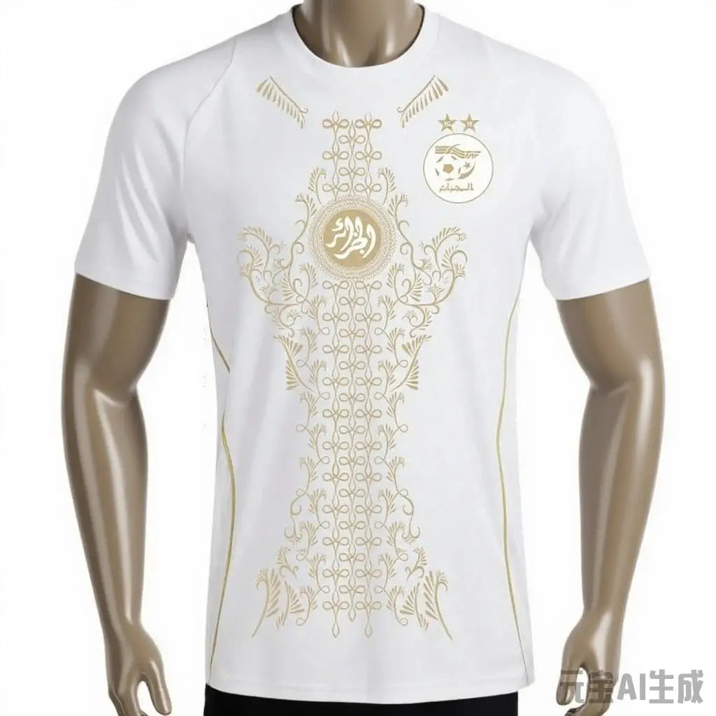 New Algeria Football Jersey Youth Fashion Jersey 4 Styles Available Outdoor Sports Top Quick-Drying Breathable Adult T-Shirt