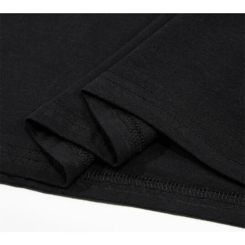 تيشيرت رجالي عالي الجودة، قطن 100%، بأكمام قصيرة، مطبوع عليه صورة قطة رائعة، بياقة دائرية، فضفاض، مناسب لإطلالة هيب هوب عصرية، مثالي لفصل الصيف.