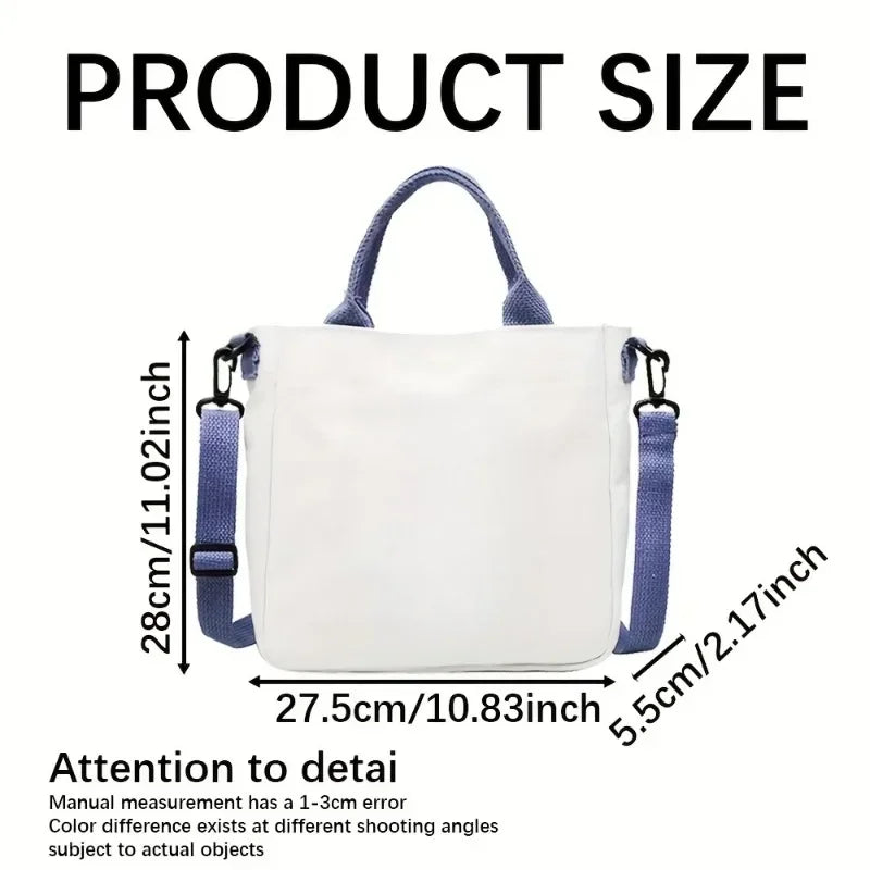 حقيبة كتف أنيقة بتصميم بيوت الدمى غابي للأولاد والبنات على شكل أنمي وحقيبة حمل أنيقة عليها حروف كرتونية وحقيبة يد من القماش وحقيبة كروس بودي وهدايا أعياد الميلاد