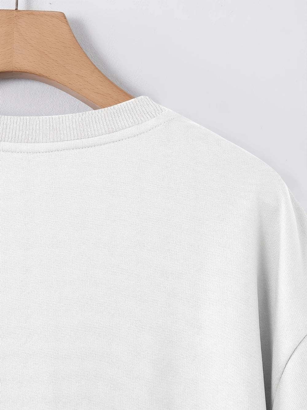 تي شيرت رجالي كاجوال فضفاض بأكمام قصيرة مطبوع عليه رقم 69 من نيويورك فاشن مع نجوم، تي شيرت مريح للكتف، ملابس رجالية