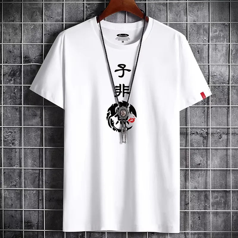 تيشيرت رجالي عصري لعام 2024، تيشيرت سريع الجفاف، ملابس الشارع، ياقة دائرية، أكمام قصيرة، تيشيرت كاجوال واسع، تيشيرتات مستوحاة من موضة الألفية الجديدة.