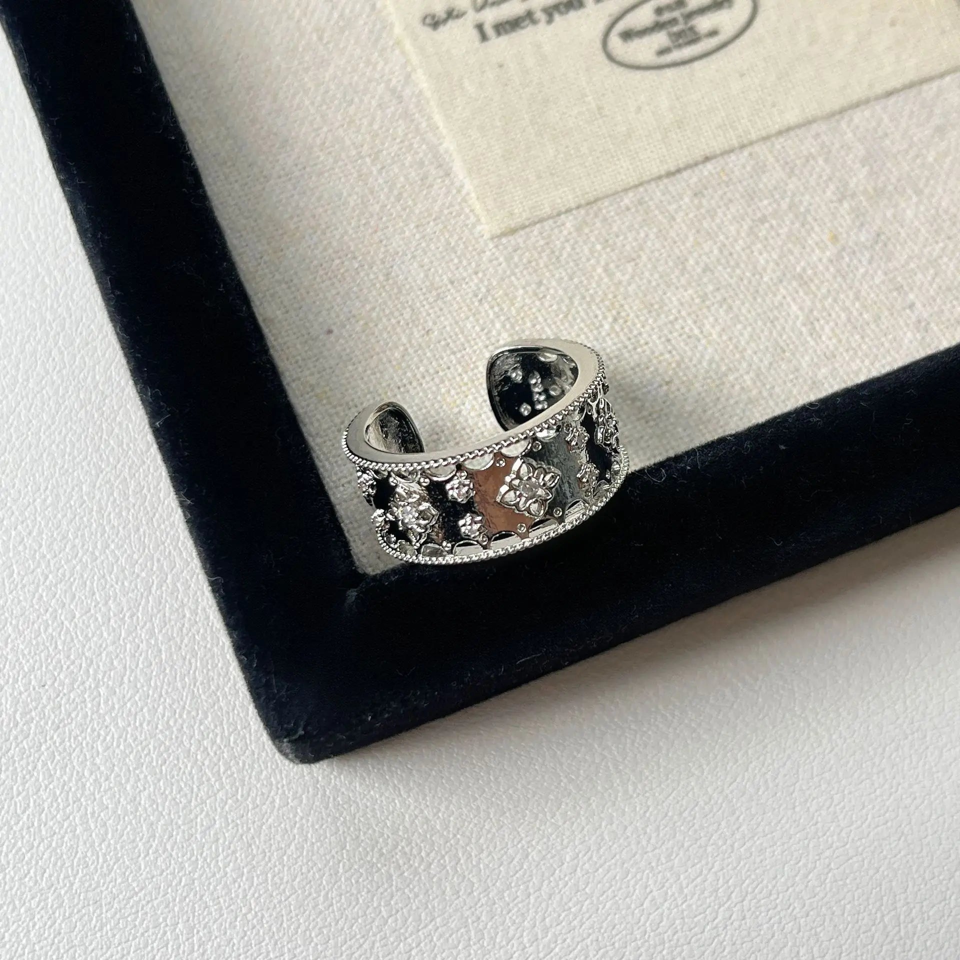 خاتم سام باندا من الفضة الإسترليني عيار 925 بتصميم هندسي مرصع بالكريستال للنساء، بيضاوي الشكل، بتصميم بانك مميز على شكل قطرة ماء، هدية مجوهرات، خدمة توصيل مباشرة