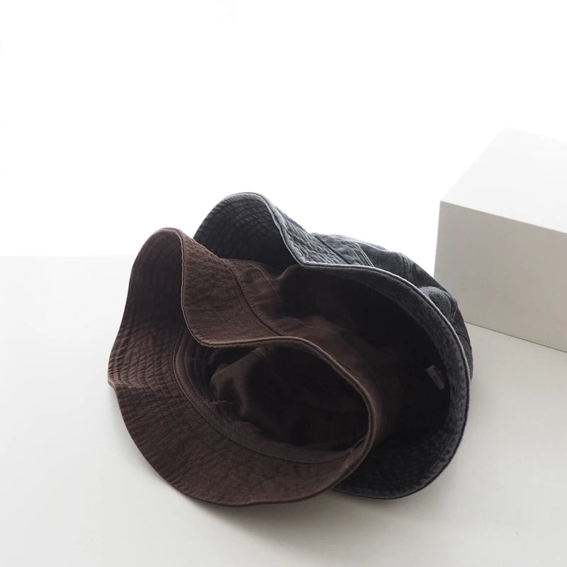 قبعة دلو جديدة للرجال برأس كبير ومقاس كبير من القطن الخالص موديل 2023، قبعة صياد بنما للرجال والنساء الكوريين، 59 سم، 60 سم، 62 سم، 63 سم، قبعة شمس