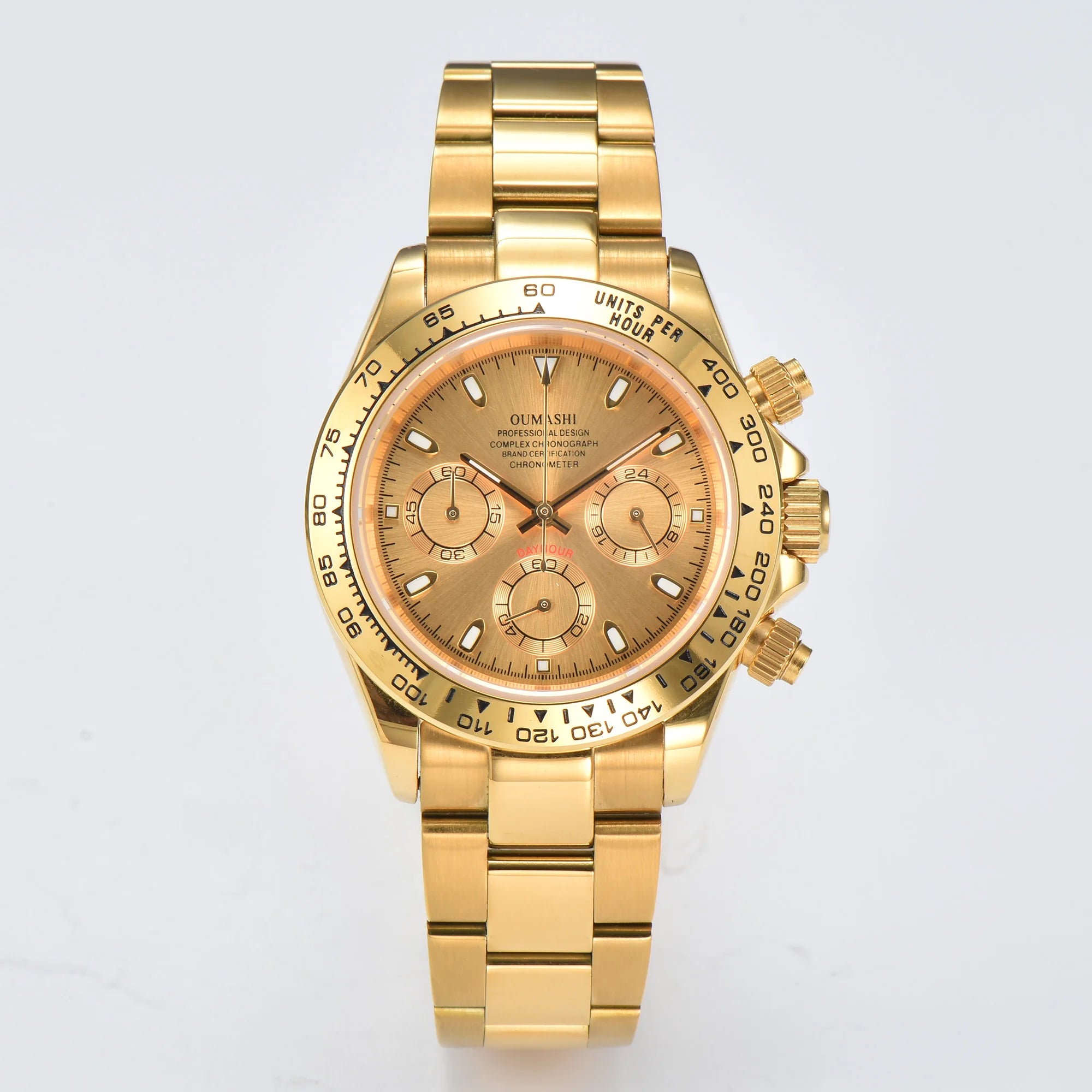 ساعة كرونوغراف فاخرة للرجال مقاس 39.3 مم، ساعة رجالية جديدة، ساعة عمل رجالية VK63، ساعة كرونوغراف رجالية VK63 مقاومة للماء حتى 10ATM