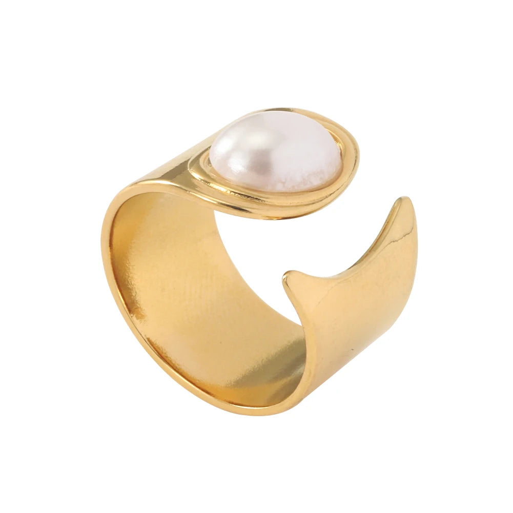 خاتم نسائي من الفولاذ المقاوم للصدأ من كرينج كوكو، قابل للتعديل، بتصميم شجرة الحياة، مرصع بأحجار الراين، خاتم أنيق للمواعدة للنساء