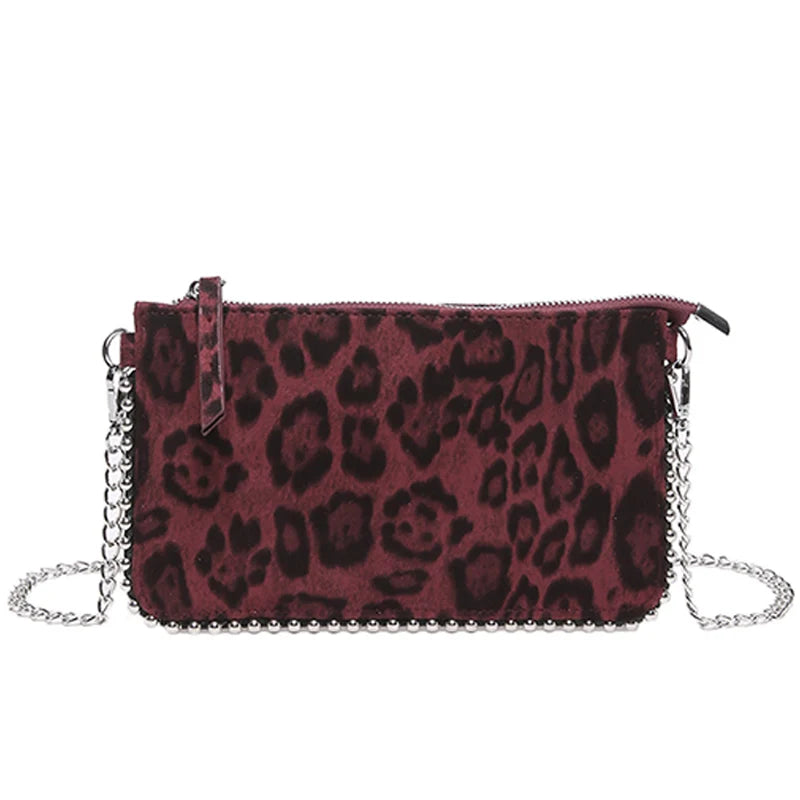 حقائب كروس بودي بتصميم بلون واحد للنساء، سلسلة أنيقة، محفظة للهاتف المحمول، حقيبة كتف أنيقة، حقيبة كتف رئيسية للنساء