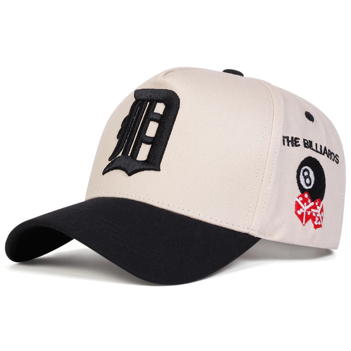 قبعات بيسبول للجنسين مطرزة بحروف قوطية للربيع والخريف قبعات كاجوال قابلة للتعديل وقبعة واقية من الشمس