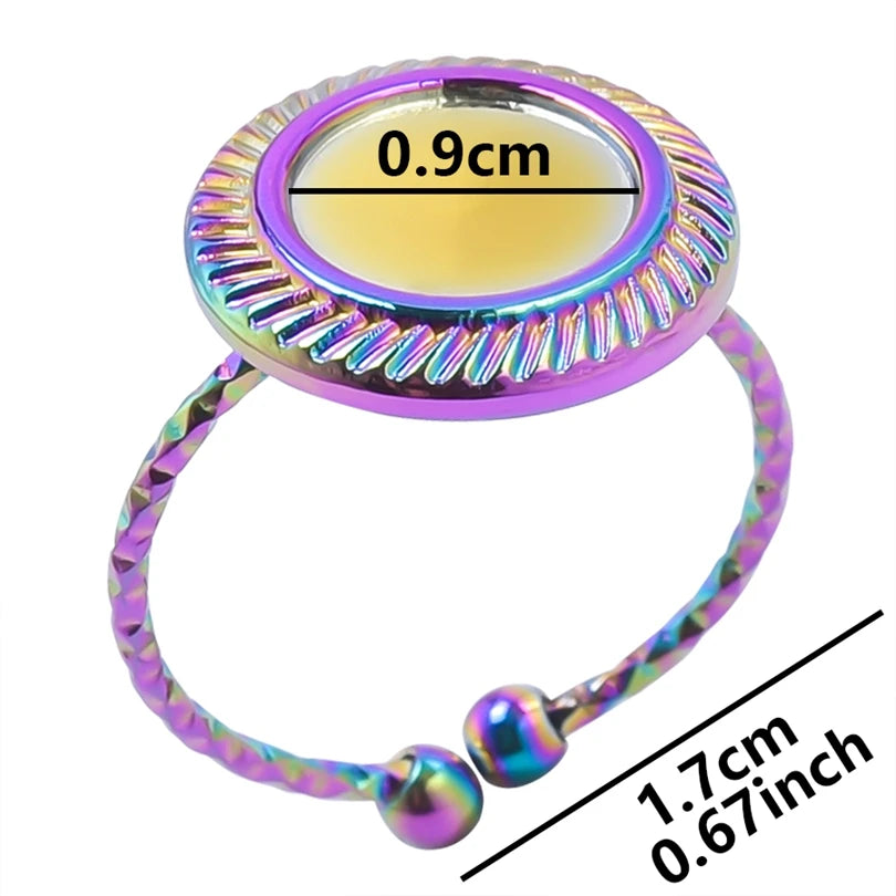 5 قطع من الخواتم الرقيقة المصنوعة من الفولاذ المقاوم للصدأ، إكسسوارات مجوهرات نسائية، خواتم مفاصل الأصابع، هدية مجوهرات عصرية للفتيات، لا يتغير لونها أبدًا