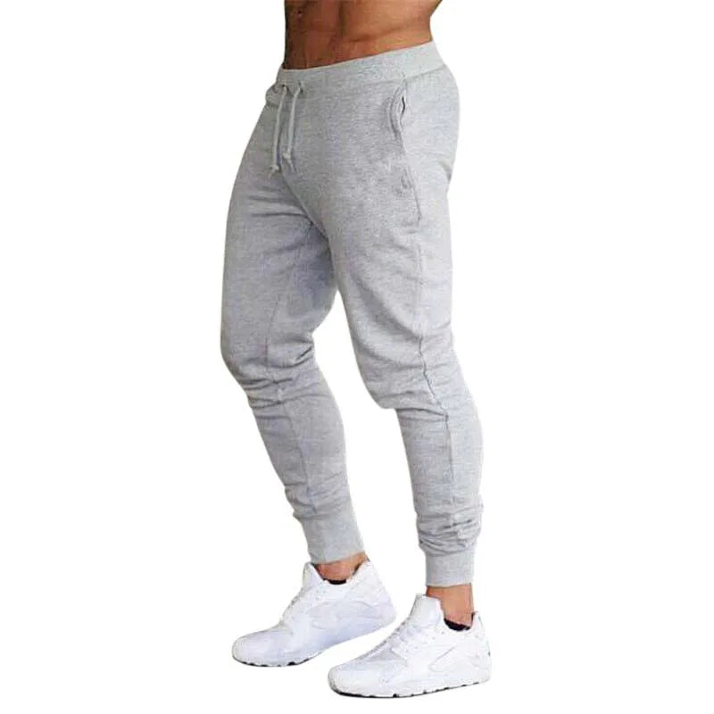 Men's Casual Sweatpants Fleece Sports Pants Unisex Fashion Solid Loose Trousers Streetwear Autumn Winter Jogging Fitness Pants