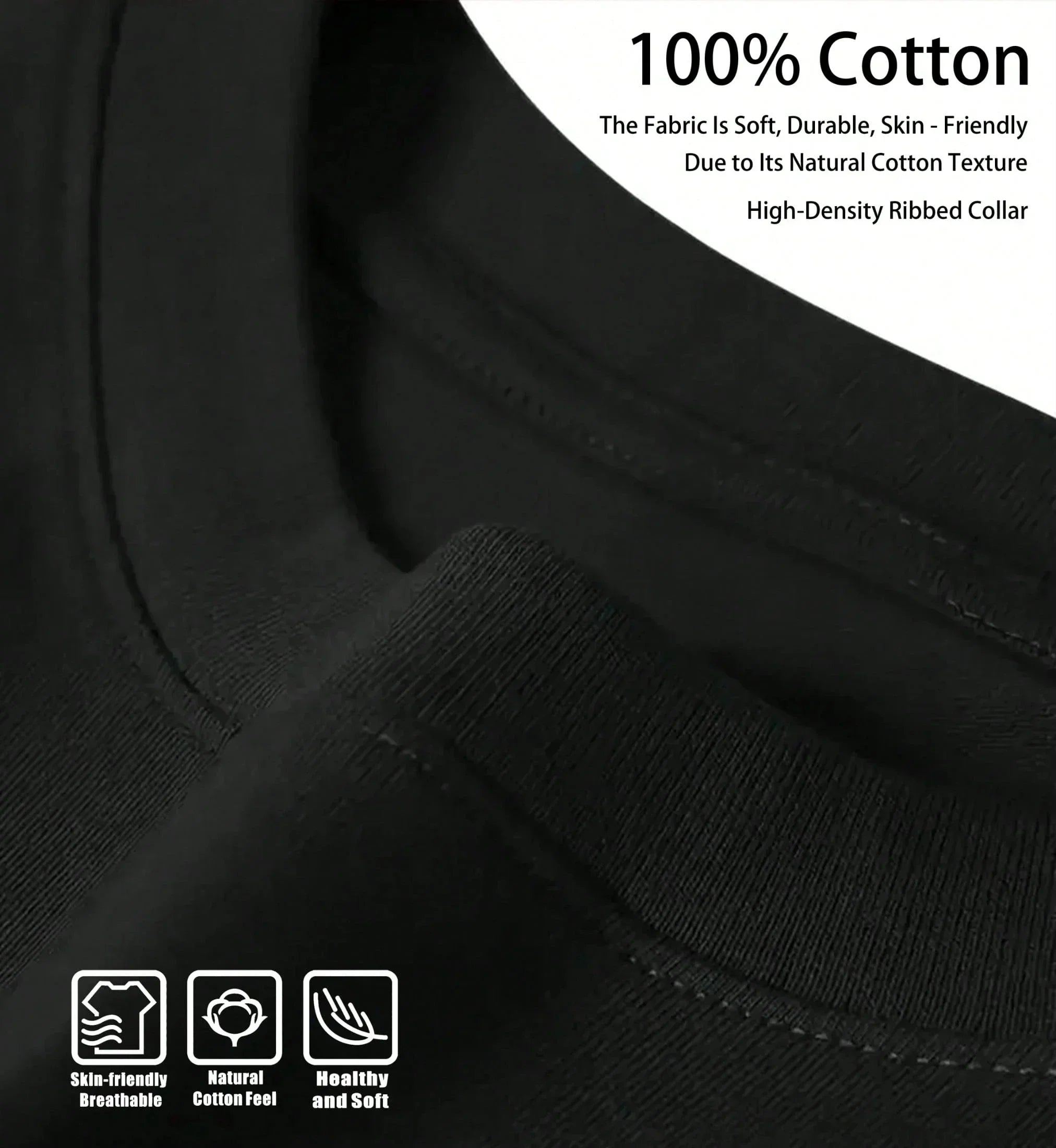 تيشيرت رجالي صيفي بنقشة شخصية، تصميم عصري جديد، فضفاض ومريح، بأكمام قصيرة، مصنوع من القطن، بياقة دائرية.