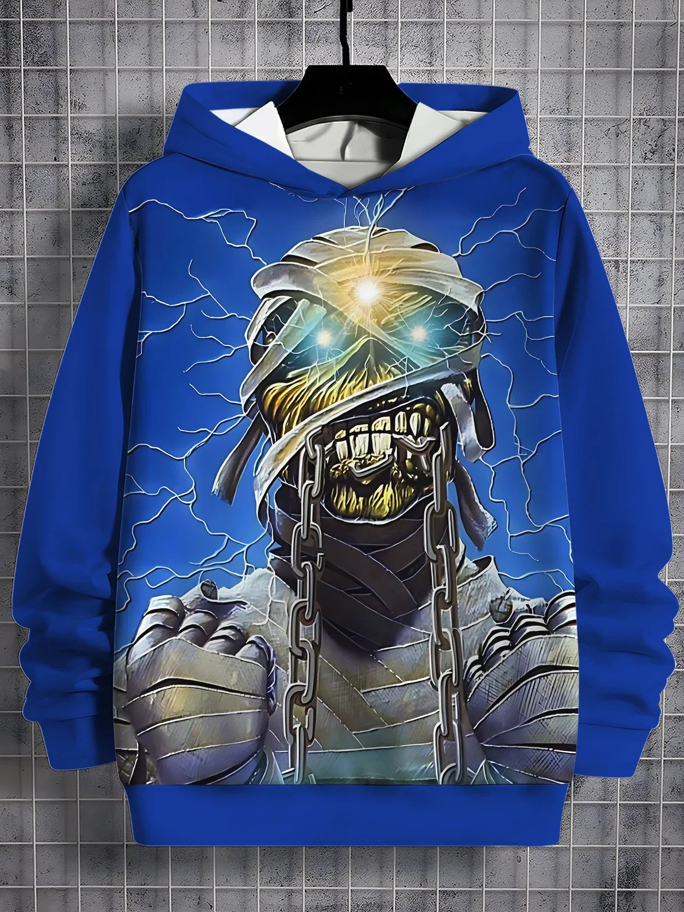 هودي ألبوم Iron Maiden الجديد لعام 2025 للرجال والنساء، سترة ثلاثية الأبعاد سريعة الجفاف قابلة للتنفس، تي شيرت كبير الحجم