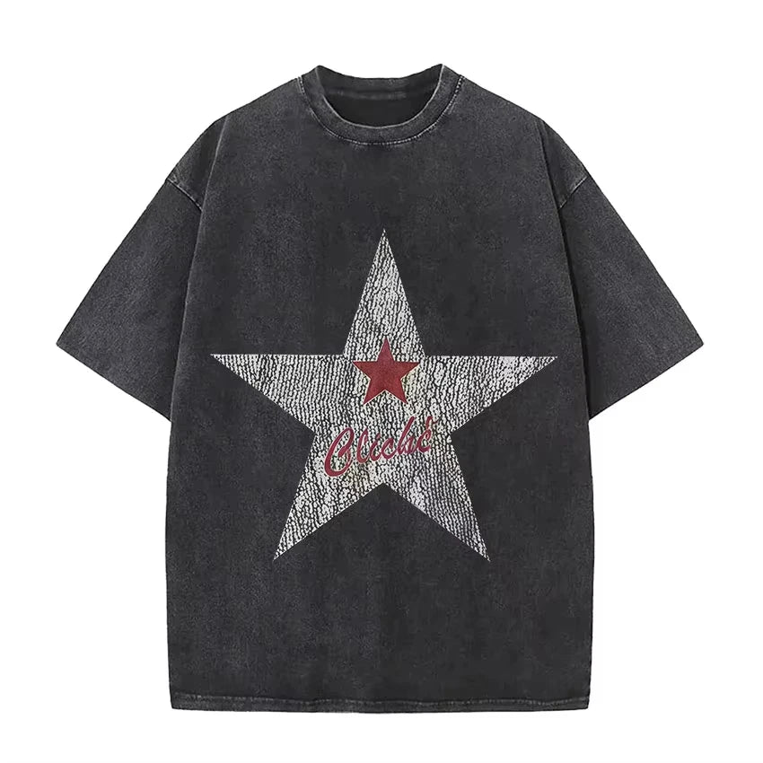 تي شيرت رجالي ونسائي صيفي بأكمام قصيرة من القطن بتصميم عتيق من مجموعة MGK Lost Americana Tour 2025-2026، هدية للمعجبين