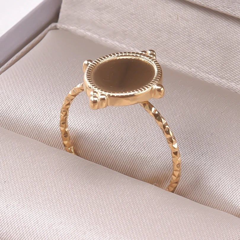 5 قطع من الخواتم الرقيقة المصنوعة من الفولاذ المقاوم للصدأ، إكسسوارات مجوهرات نسائية، خواتم مفاصل الأصابع، هدية مجوهرات عصرية للفتيات، لا يتغير لونها أبدًا