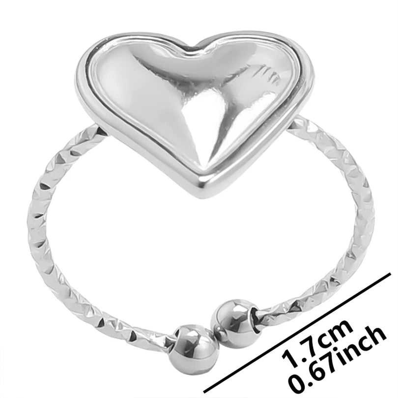 5 قطع من الخواتم الرقيقة المصنوعة من الفولاذ المقاوم للصدأ، إكسسوارات مجوهرات نسائية، خواتم مفاصل الأصابع، هدية مجوهرات عصرية للفتيات، لا يتغير لونها أبدًا