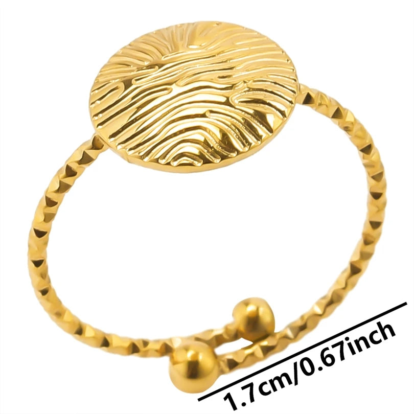 5 قطع من الخواتم الرقيقة المصنوعة من الفولاذ المقاوم للصدأ، إكسسوارات مجوهرات نسائية، خواتم مفاصل الأصابع، هدية مجوهرات عصرية للفتيات، لا يتغير لونها أبدًا