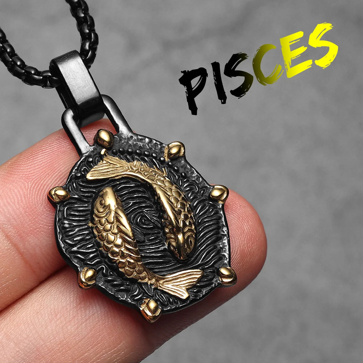 قلادات رجالية من الفولاذ المقاوم للصدأ على شكل اثني عشر كوكبة، سلسلة قلادة، هدايا للأزواج، مجوهرات عصرية للنساء، هدايا بالجملة، شحن مباشر