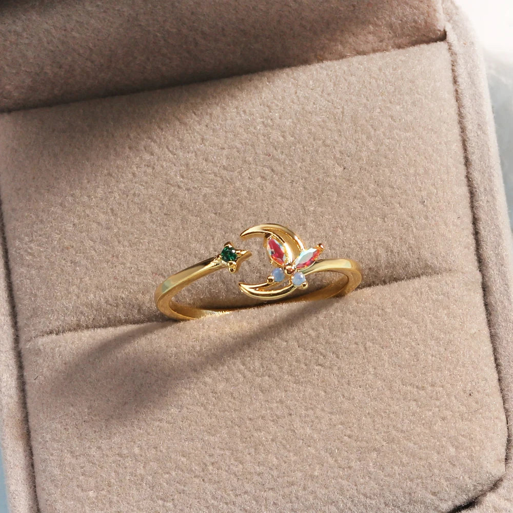 خواتم زهور مرصعة بالزركون المكعب بألوان زاهية ومتألقة للنساء، خاتم فاخر مزين بفيونكة من الزركون الوردي، مجوهرات زفاف للزوجة والصديقة