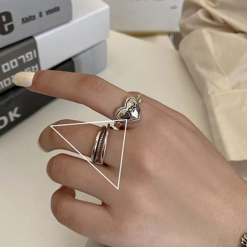 خاتم بانك من الفضة عيار 925 بتصميم تنين مجنح للنساء والفتيات، هدية مثالية للحفلات، مجوهرات عصرية مستوحاة من موسيقى الهيب هوب الكلاسيكية، خدمة توصيل مباشرة.