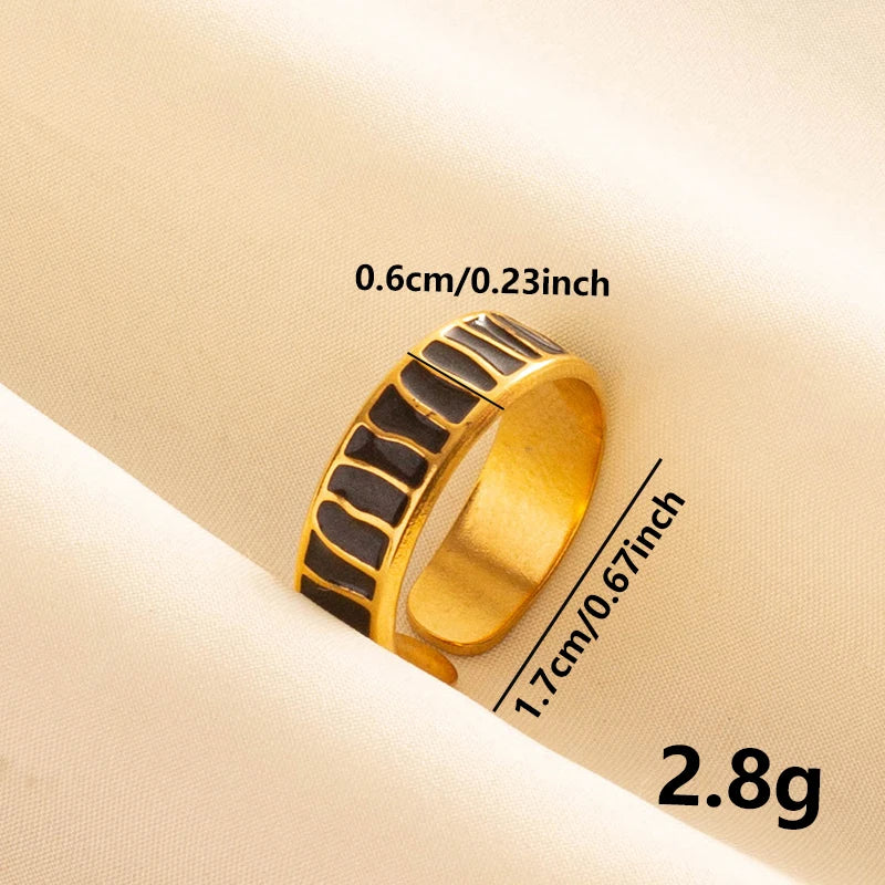 خاتم مفتوح قابل للتعديل بتصميم عين الحسد، قلب، شمس، قلب، للنساء والرجال، إكسسوارات، مينا أسود، مجوهرات عتيقة، خاتم من الفولاذ المقاوم للصدأ، هدية