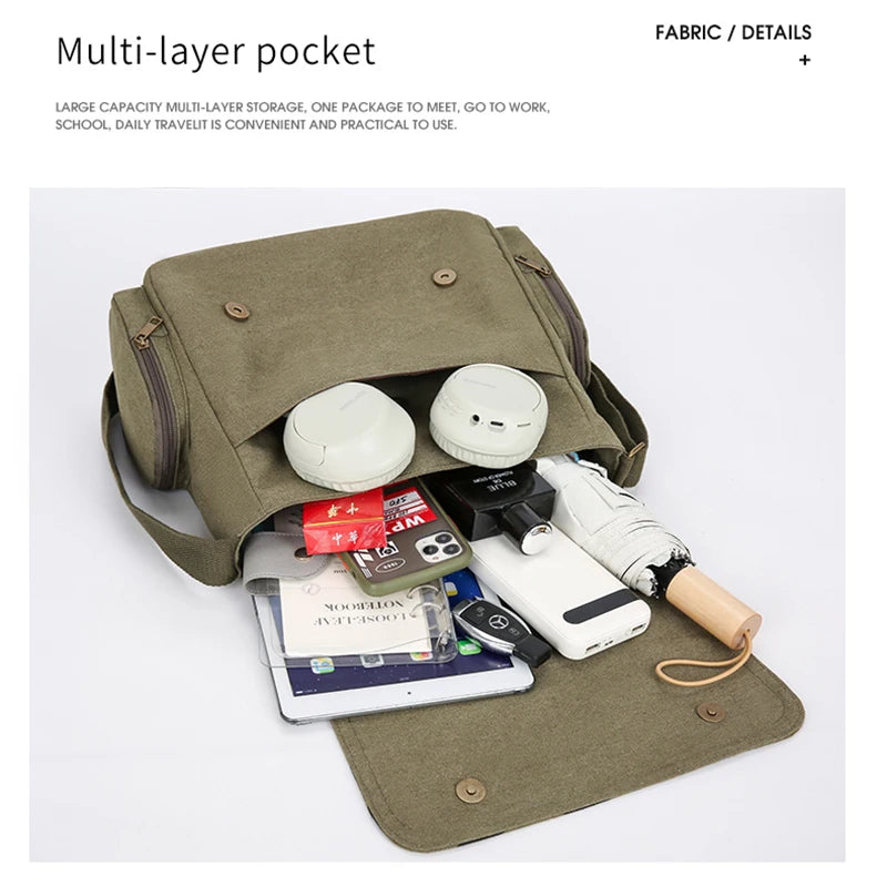 حقيبة كتف نسائية من القماش من ديزني، حقيبة كروس بودي كبيرة السعة، حقيبة كتف برسومات كرتونية ويني ماسنجر، حقائب، حقائب