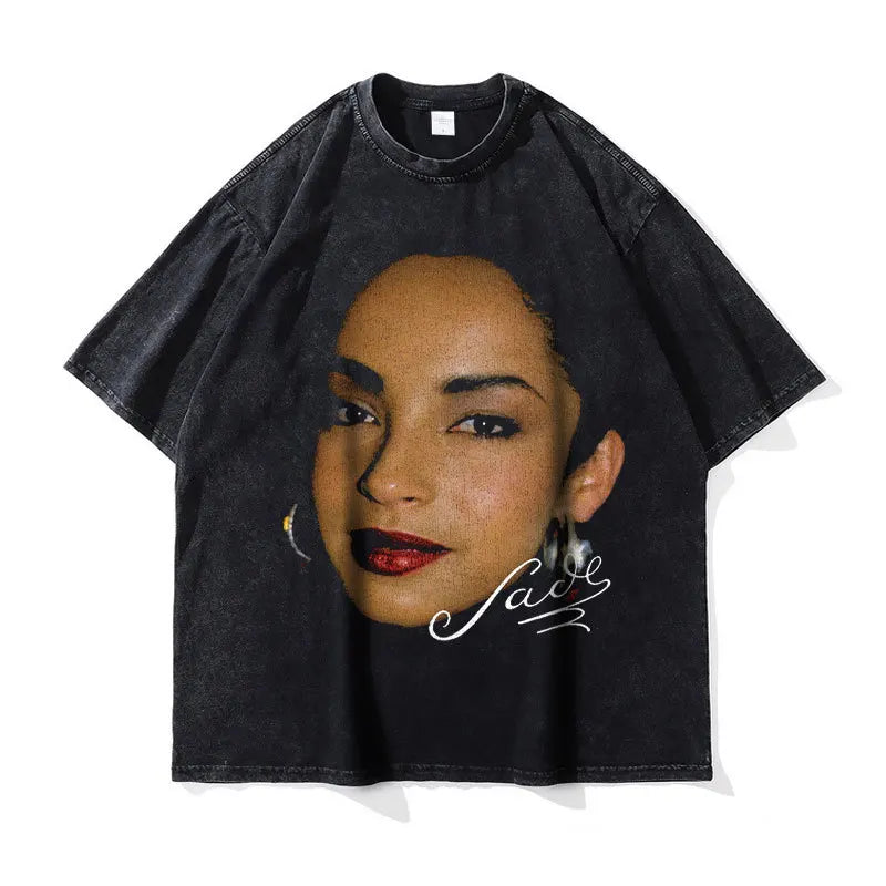 تي شيرتات كبيرة الحجم بتصميم هيب هوب راب مغسول عتيق، تي شيرت كبير الحجم مطبوع عليه DTG، تي شيرتات هاراجوكو Y2K بأكمام قصيرة للرجال، 100% قطن