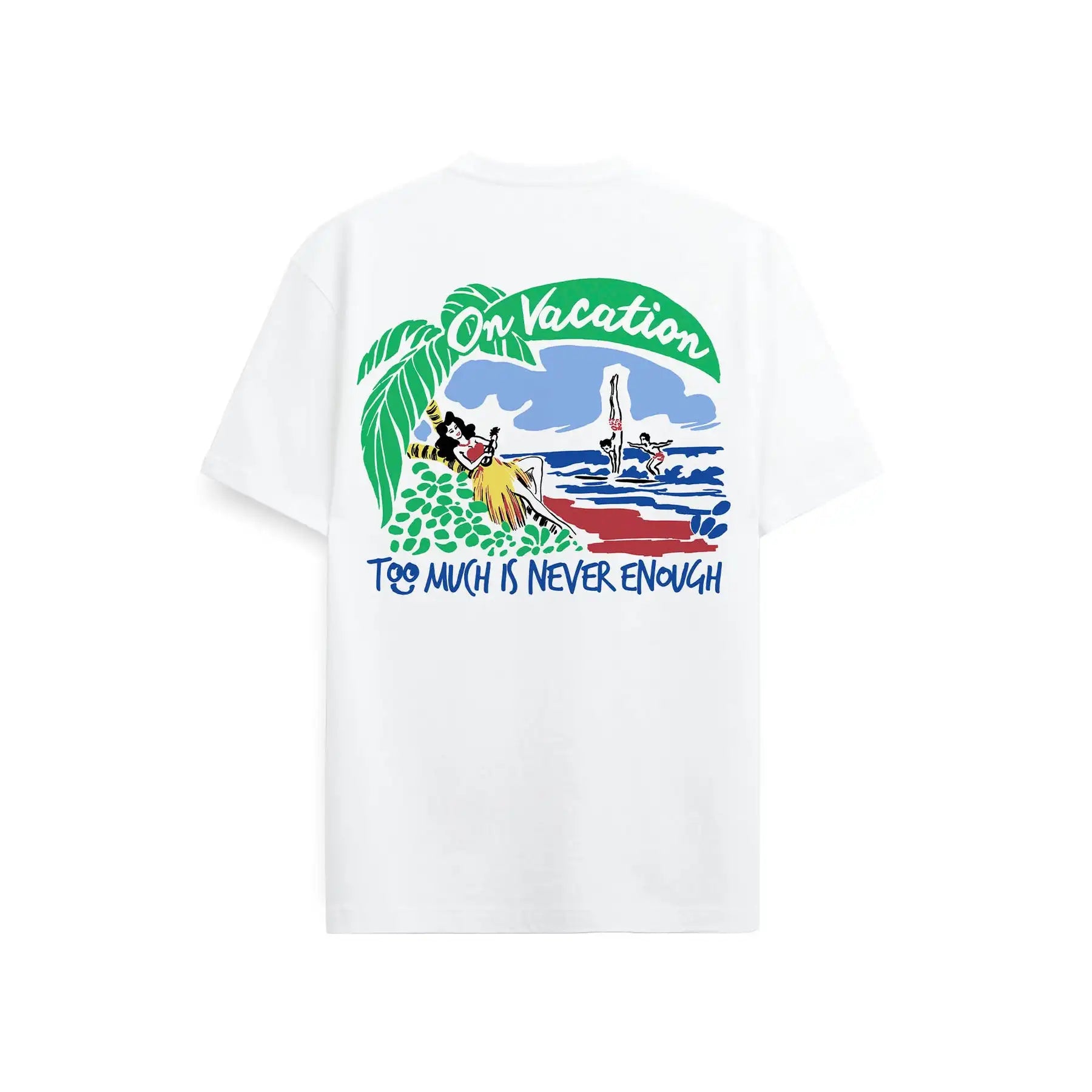 Sports Fashion Brand Summer Printed Cotton Short-sleeved Crew Neck High Quality Outdoor Surfing Top Casual Loose T-shirt Unisex