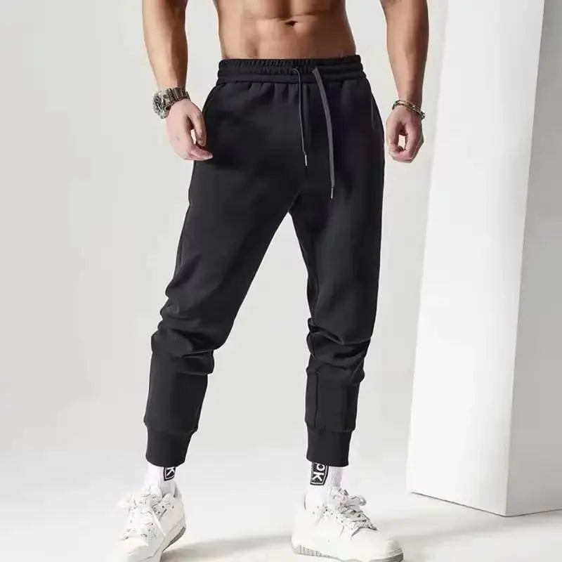 Men's Casual Sweatpants  Sports Pants Unisex Fashion Solid Loose Trousers Streetwear Autumn Winter Jogging Fitness Pants ﻿ ﻿