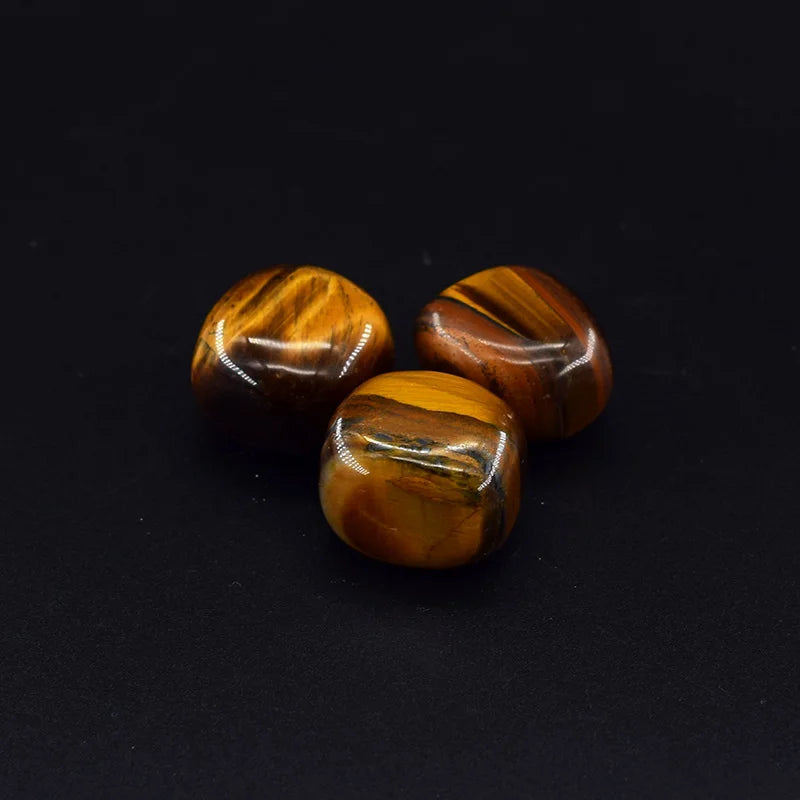 سوار من خرز عين النمر الأصفر الطبيعي للرجال والنساء، سوار من الحمم البركانية السوداء، سوار من حبل مرن من حجر بوذا التبتي للزوجين