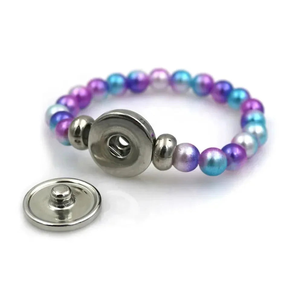 * سوار من الخرز الزجاجي المصنوع يدويًا من K-Pop Demon Hunters Huntr-x Rumi Zoey Mira أساور للجنسين مجوهرات إكسسوارات هدايا المعجبين