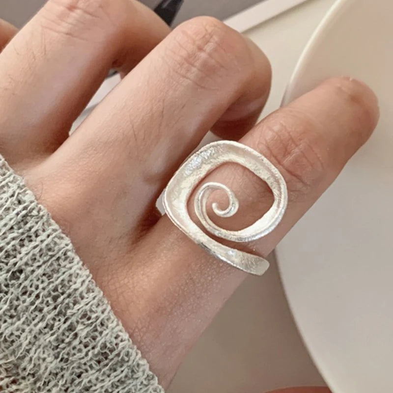 خاتم بانك من الفضة عيار 925 بتصميم تنين مجنح للنساء والفتيات، هدية مثالية للحفلات، مجوهرات عصرية مستوحاة من موسيقى الهيب هوب الكلاسيكية، خدمة توصيل مباشرة.