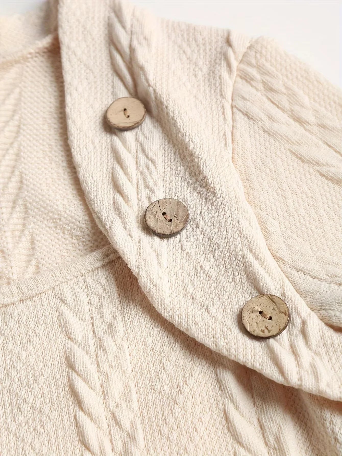 بلوزة نسائية جديدة ربيعية أوروبية وأمريكية أنيقة بأكمام طويلة من Y2K محبوكة بأزرار وهمية