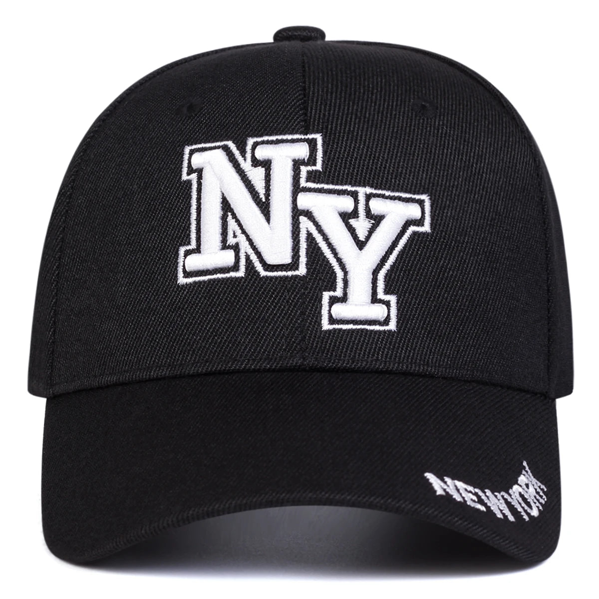 قبعات بيسبول للجنسين مطرزة بحروف نيويورك للربيع والخريف، قبعات كاجوال قابلة للتعديل، قبعات واقية من الشمس، قبعات رياضية