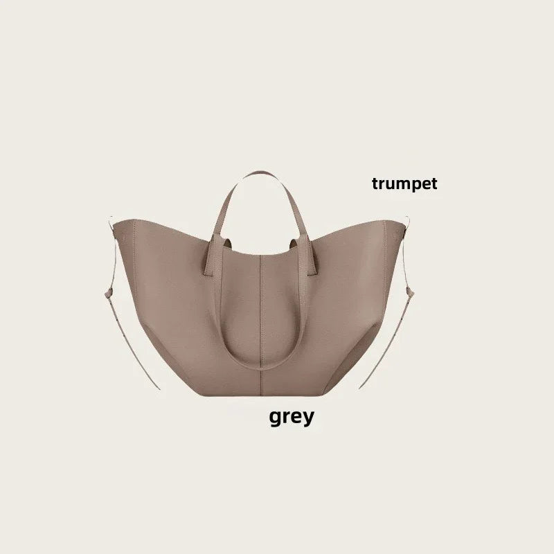 حقيبة يد فاخرة كبيرة السعة 2025، حقيبة كتف نسائية كاجوال للتنقل، حقيبة يد جلدية محمولة تحت الإبط