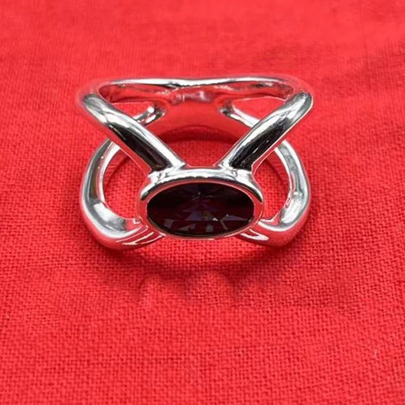 مجوهرات إسبانية عصرية، مجموعة خواتم رائعة متألقة، إكسسوارات نسائية، هدايا للأزواج في المهرجانات