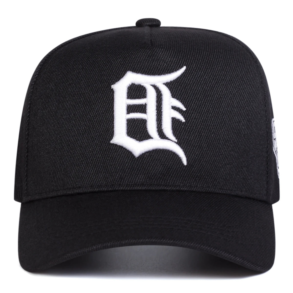 قبعات بيسبول للجنسين بتصميم قوطي مطرز بحروف DF للربيع والخريف، قبعات كاجوال قابلة للتعديل، قبعات واقية من الشمس، قبعات رياضية
