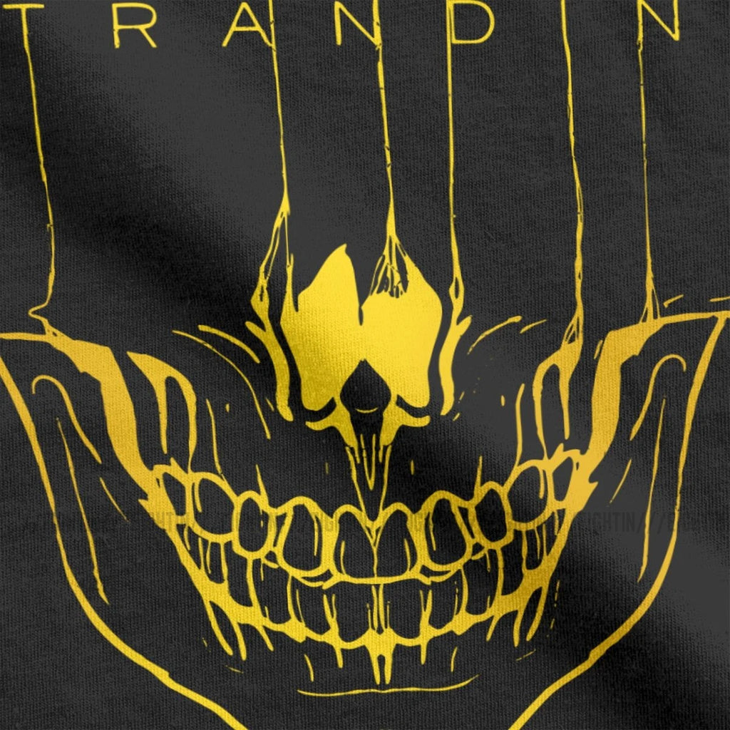 تي شيرت رجالي Death Stranding مطبوع عليه صورة Kojima Hideo Metal Gear Solid Reedus Norman Game Mgs تي شيرت قطني بأكمام قصيرة مقاس 4XL 5XL