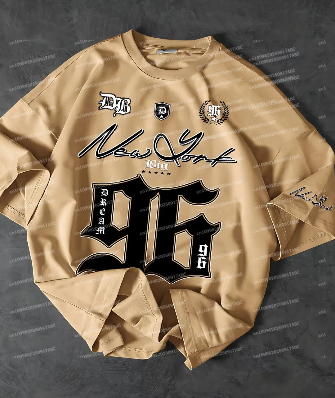 تي شيرت رجالي عصري مطبوع رقميًا 96، تي شيرت نسائي قابل للتنفس، تي شيرت رياضي سريع الجفاف، تي شيرت للأطفال Y2k