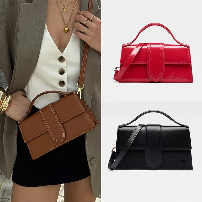 حقيبة كتف صغيرة مربعة الشكل بتصميم كلاسيكي، حقيبة يد عصرية متعددة الاستخدامات، حقيبة كروس بودي بكتف واحد