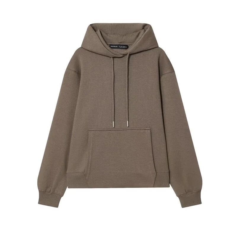 طقم بدلة نسائية كاجوال مكون من هودي وسويت شيرت وتيشيرت وبنطلون وبلوفر بسيط بأكمام طويلة وقمصان رياضية وبنطلون طويل وملابس خارجية للخريف