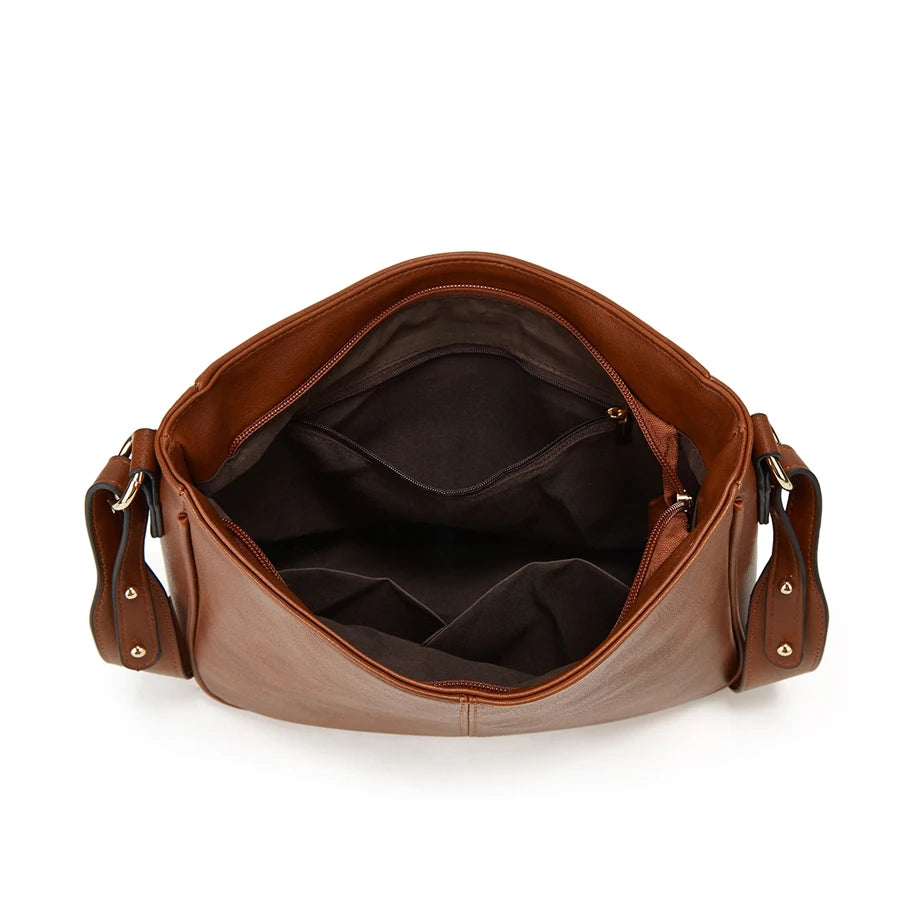 حقائب كتف نسائية من الجلد الصناعي، حقائب يد أنيقة للاستخدام اليومي، حقيبة كروسبودي أنيقة للتسوق والمدرسة، سعة كبيرة، مناسبة لفصل الصيف