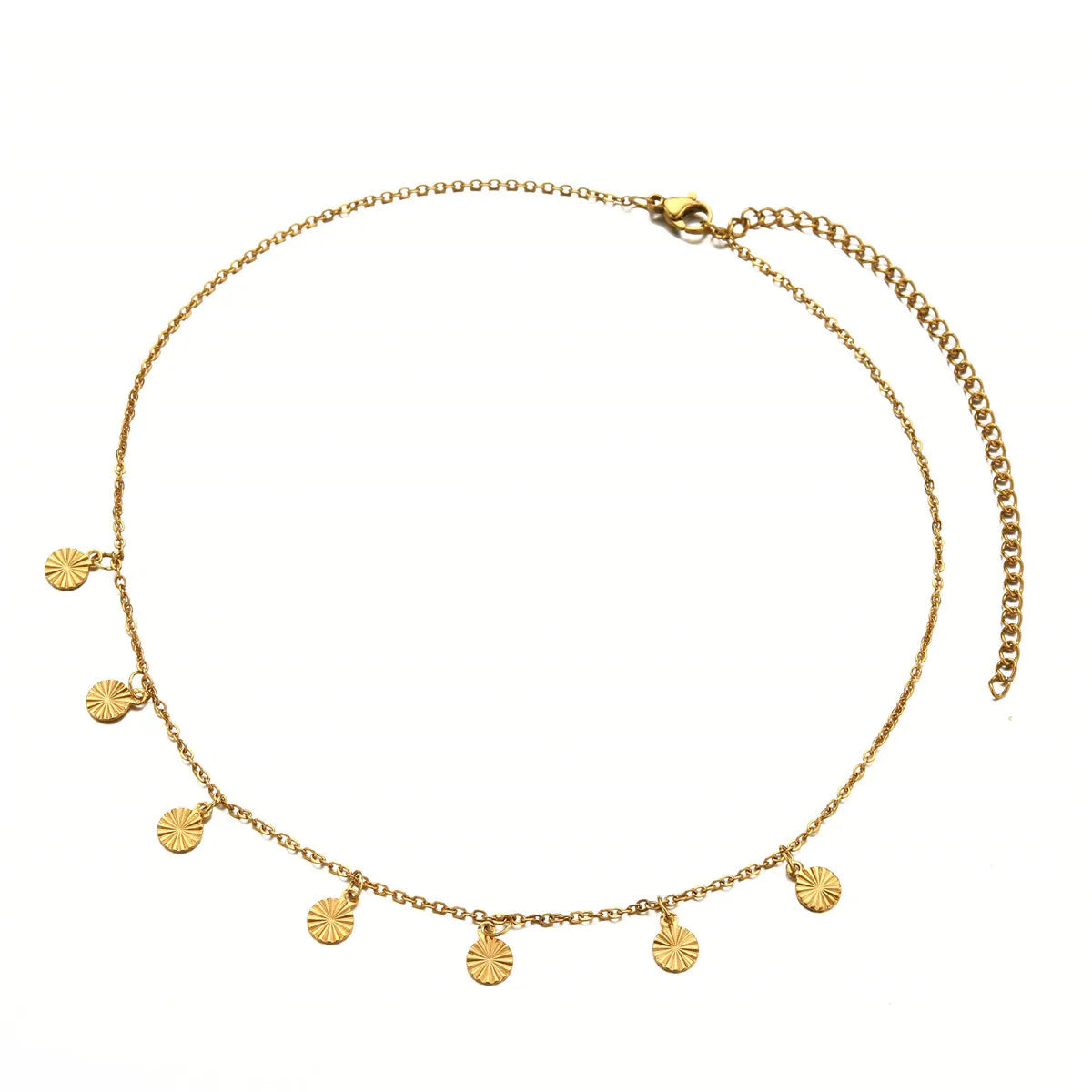 قلادات MinaMaMa الجديدة المصنوعة من الفولاذ المقاوم للصدأ باللون الذهبي بتصميم جديد ومزين بشراشيب لامعة للنساء، قلادات عصرية عتيقة