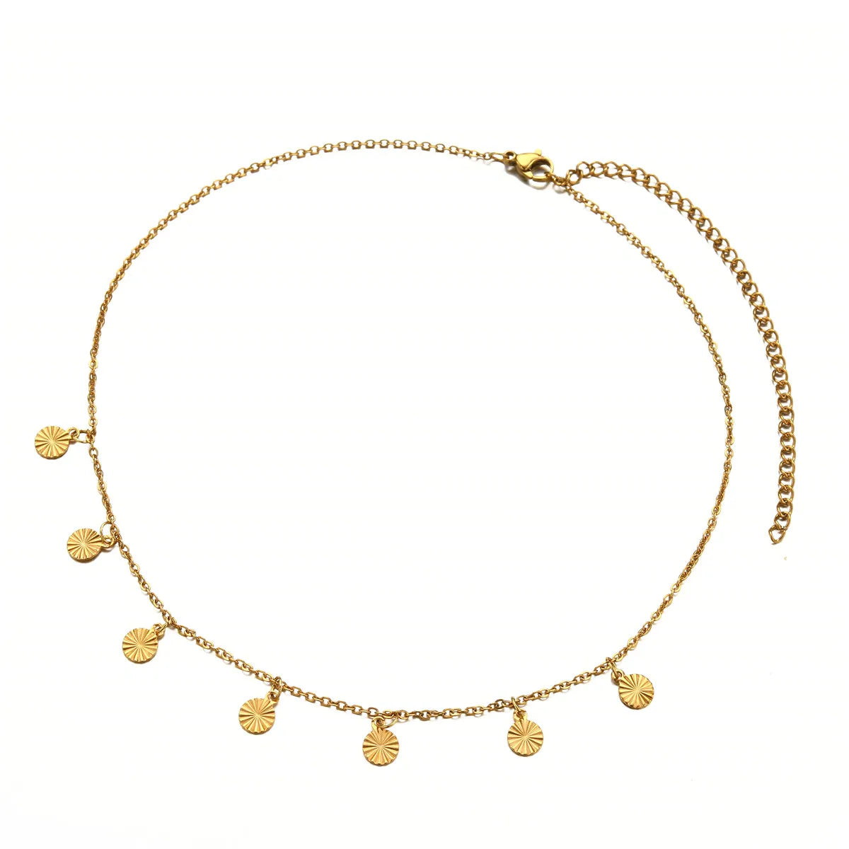 قلادات MinaMaMa الجديدة المصنوعة من الفولاذ المقاوم للصدأ باللون الذهبي بتصميم جديد ومزين بشراشيب لامعة للنساء، قلادات عصرية عتيقة