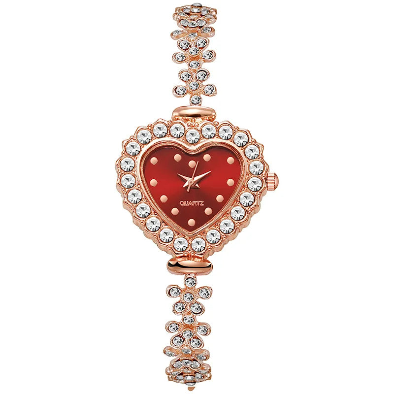 ساعات نسائية أنيقة، ساعات فاخرة مرصعة بأحجار الراين، ساعة كوارتز، سوار نسائي، ساعة يد، ساعة ريلوجيو