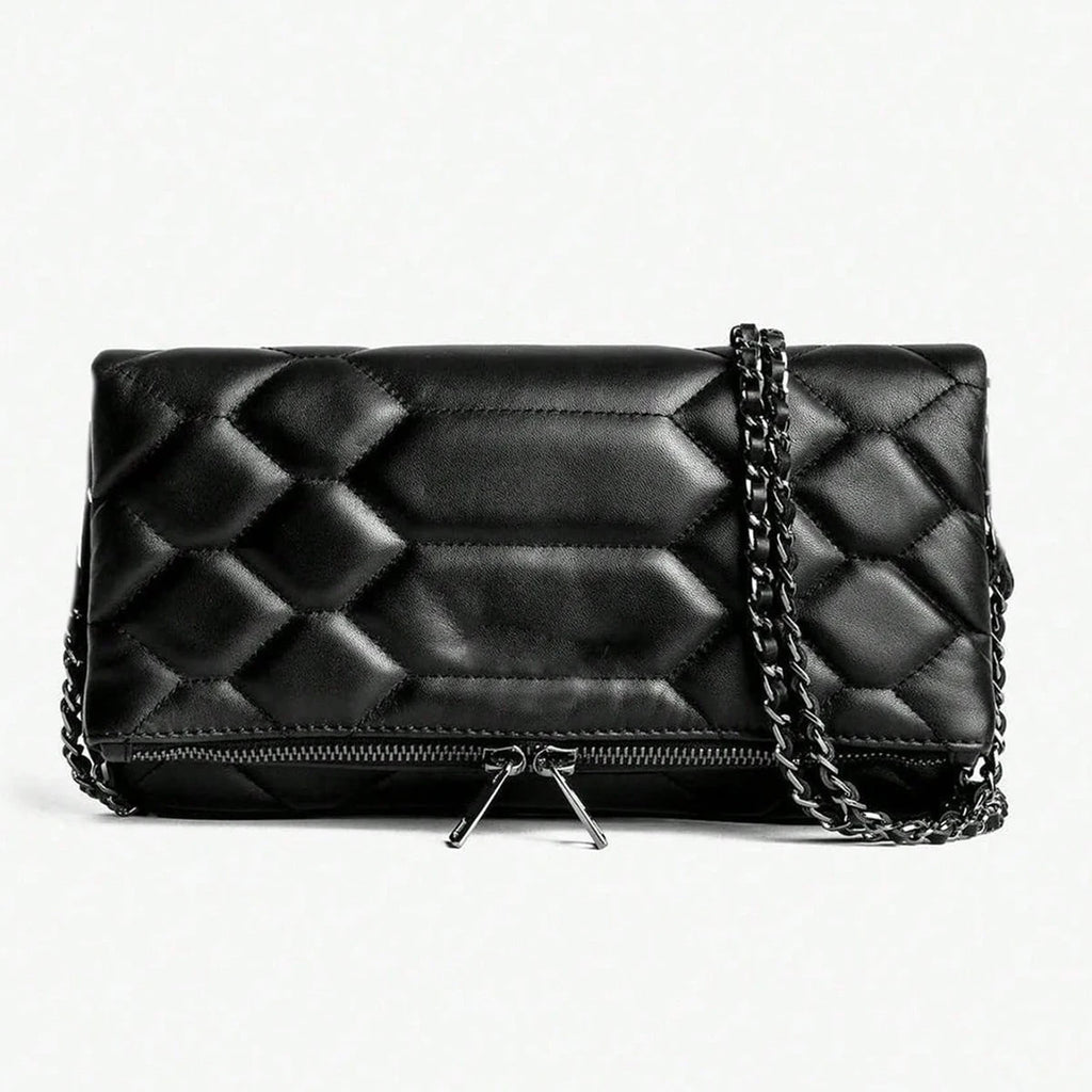 حقيبة كتف سلسلة أزياء كلاسيكية، بسيطة ومتعددة الاستخدامات، حقيبة رسول أنيقة، مناسبة للعمل والتنقل والتسوق